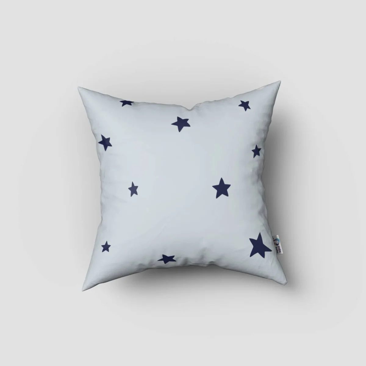 Uzay, Küçük Prens ve tilki Kırlent Kılıfı | Mavi yıldızlar, gezegenler Desenli