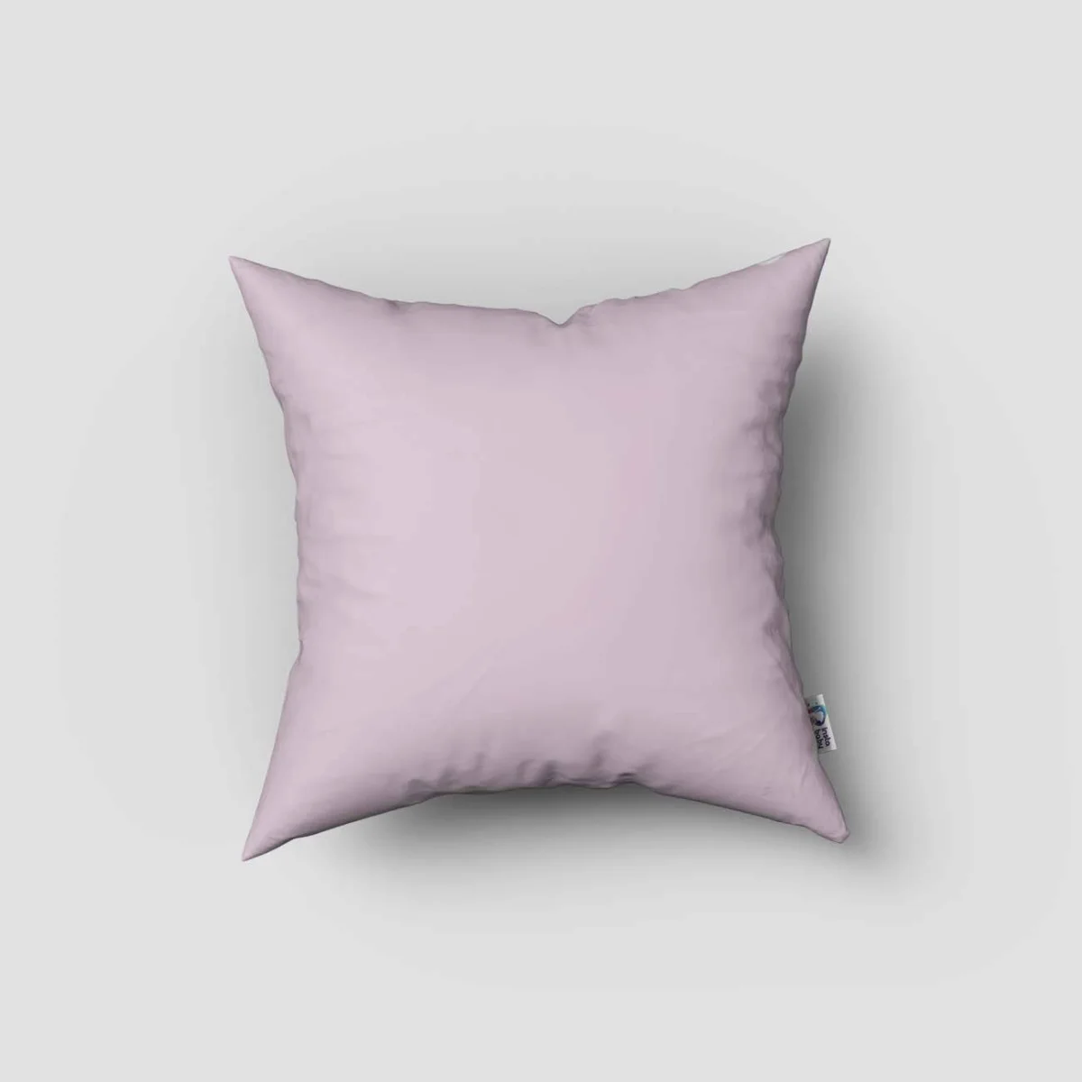 Taçlı Geyik Kırlent Kılıfı | Pembe Taç, çiçekler Desenli