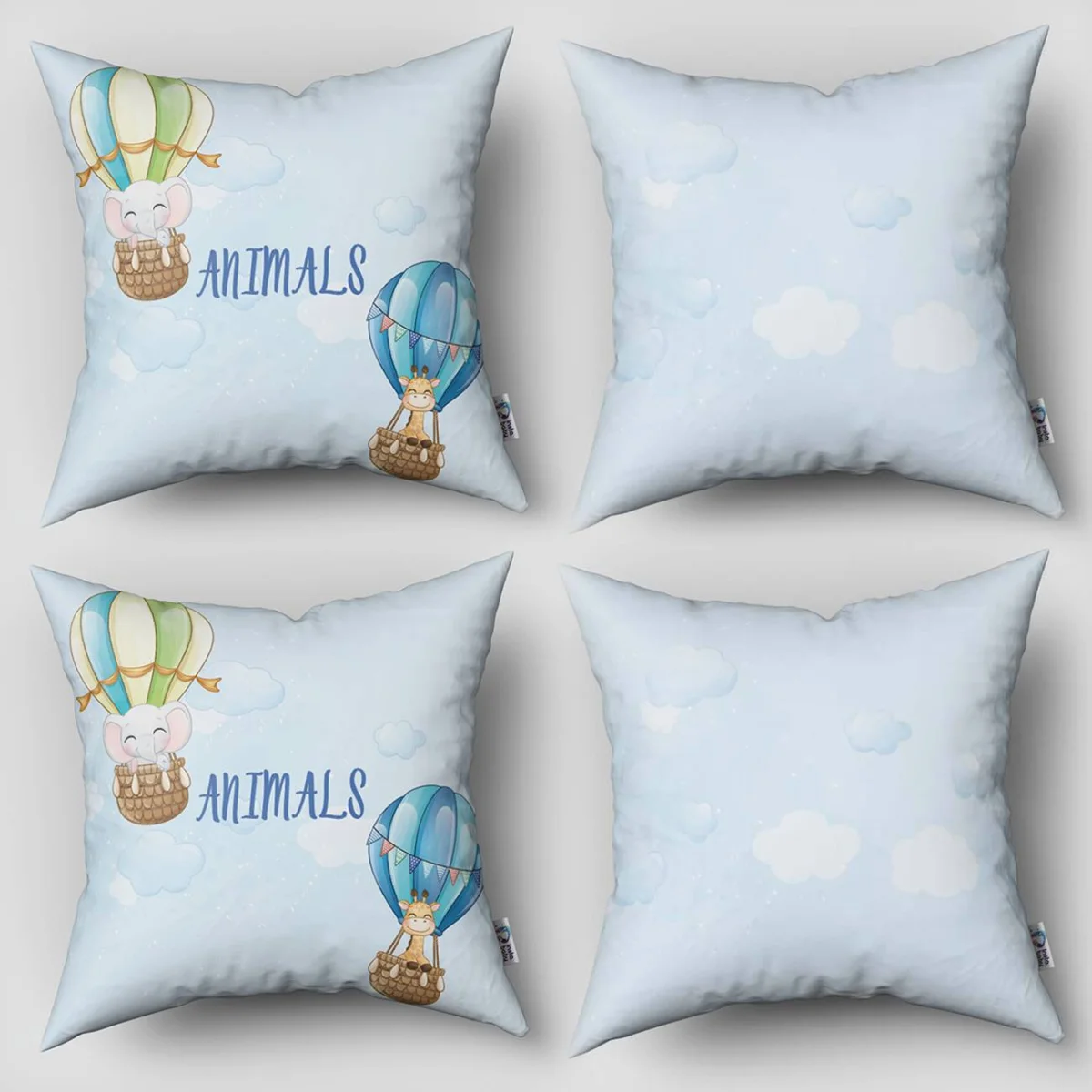 Özel Tasarım 4lü Kırlent | Bebek ve Çocuk Odası