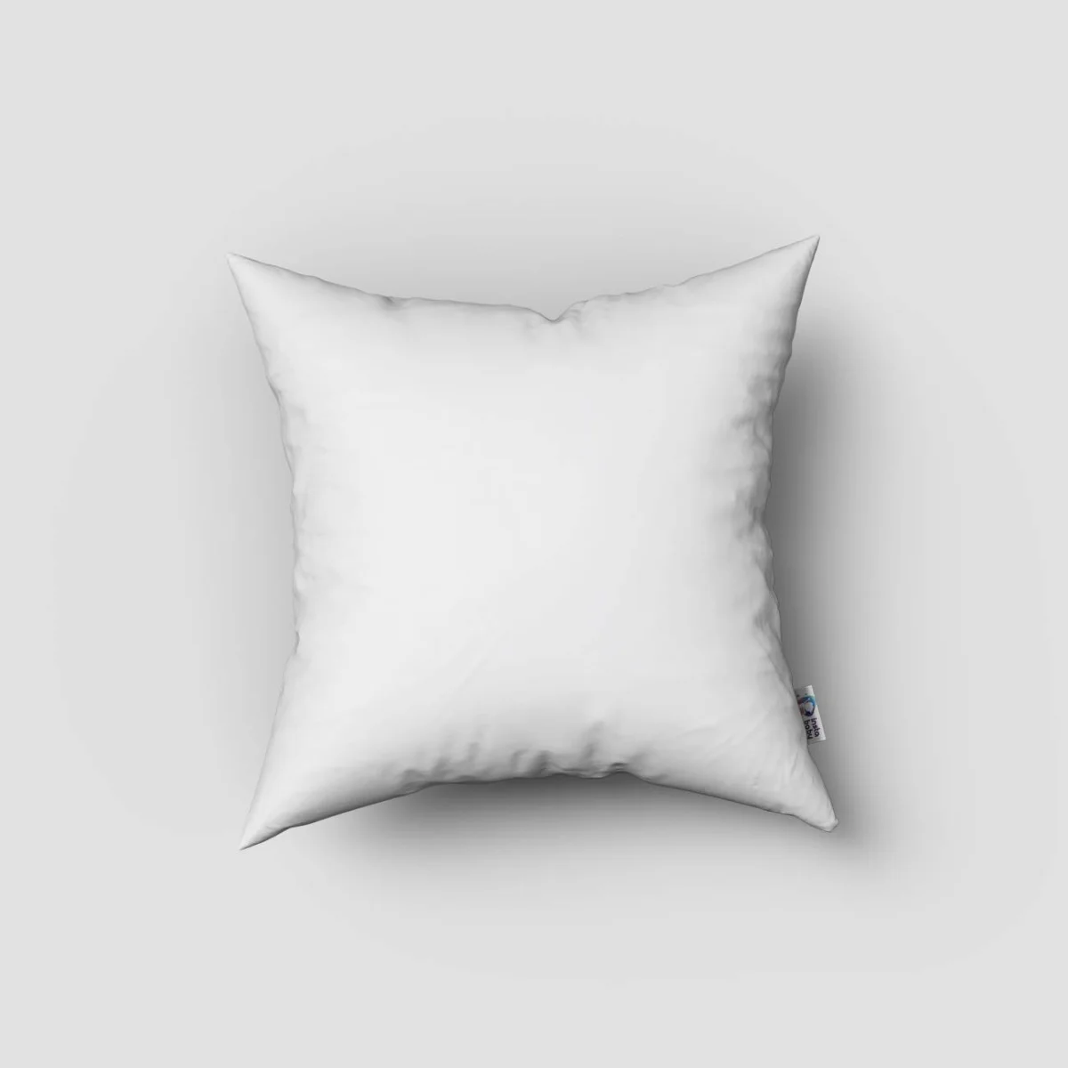 Deniz Kızı Kedi, Marine Çelenk Kırlent Kılıfı | Beyaz Mercanlar, deniz kabukları Desenli