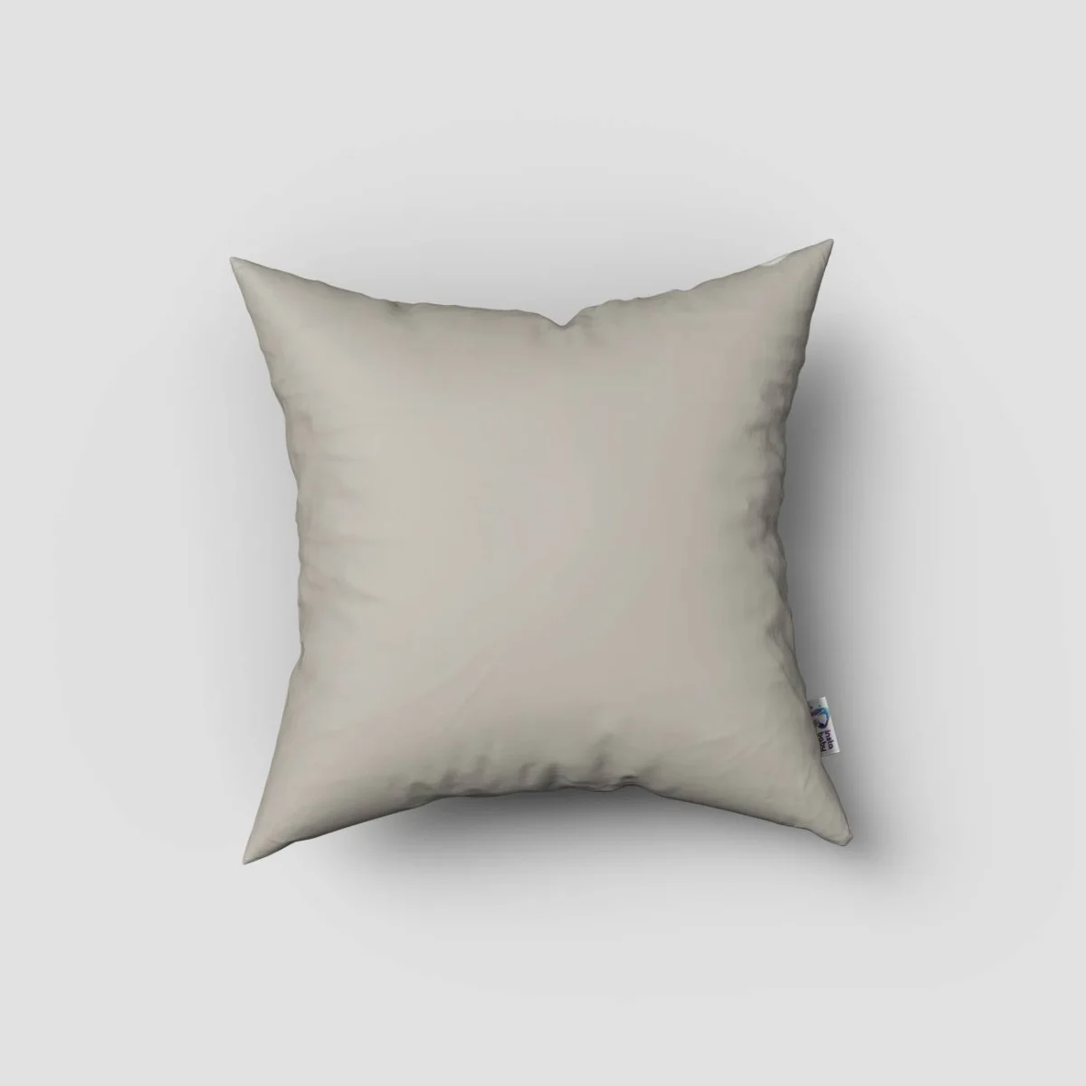 Doğa, Orman, Dağlar Kırlent Kılıfı | Beyaz tepeler, ağaçlar Desenli