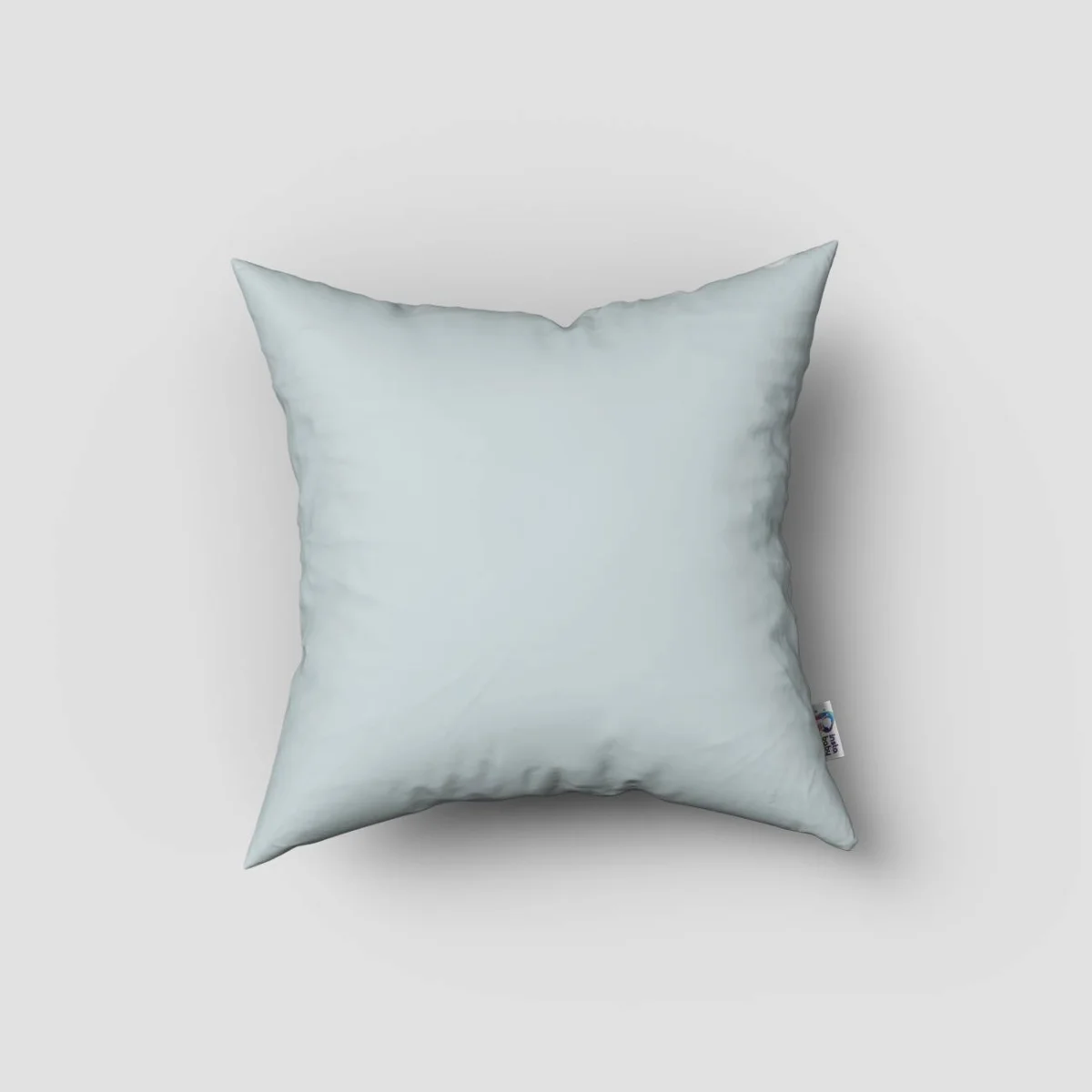 Balık Kırlent Kılıfı | Mavi renkli noktalar Desenli