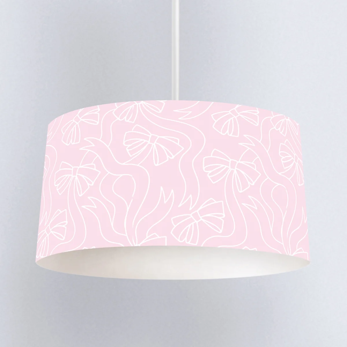 Balerinler Sarkıt Avize | Beyaz Güller, flama Desenli