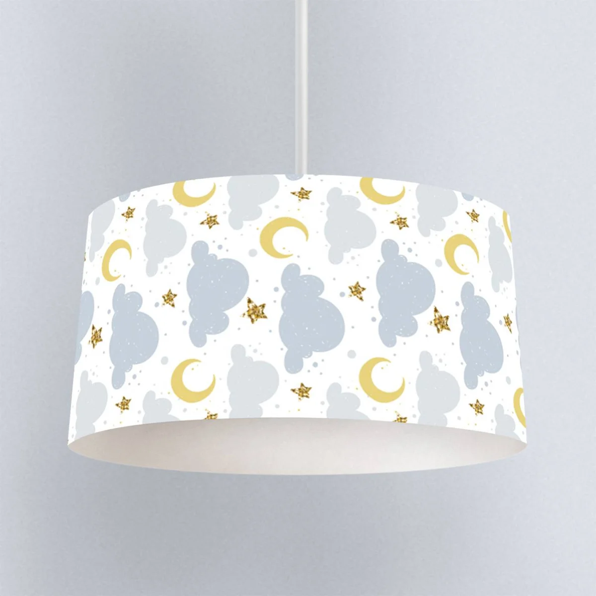 Prens Sarkıt Avize | Mavi bulut, yıldız Desenli