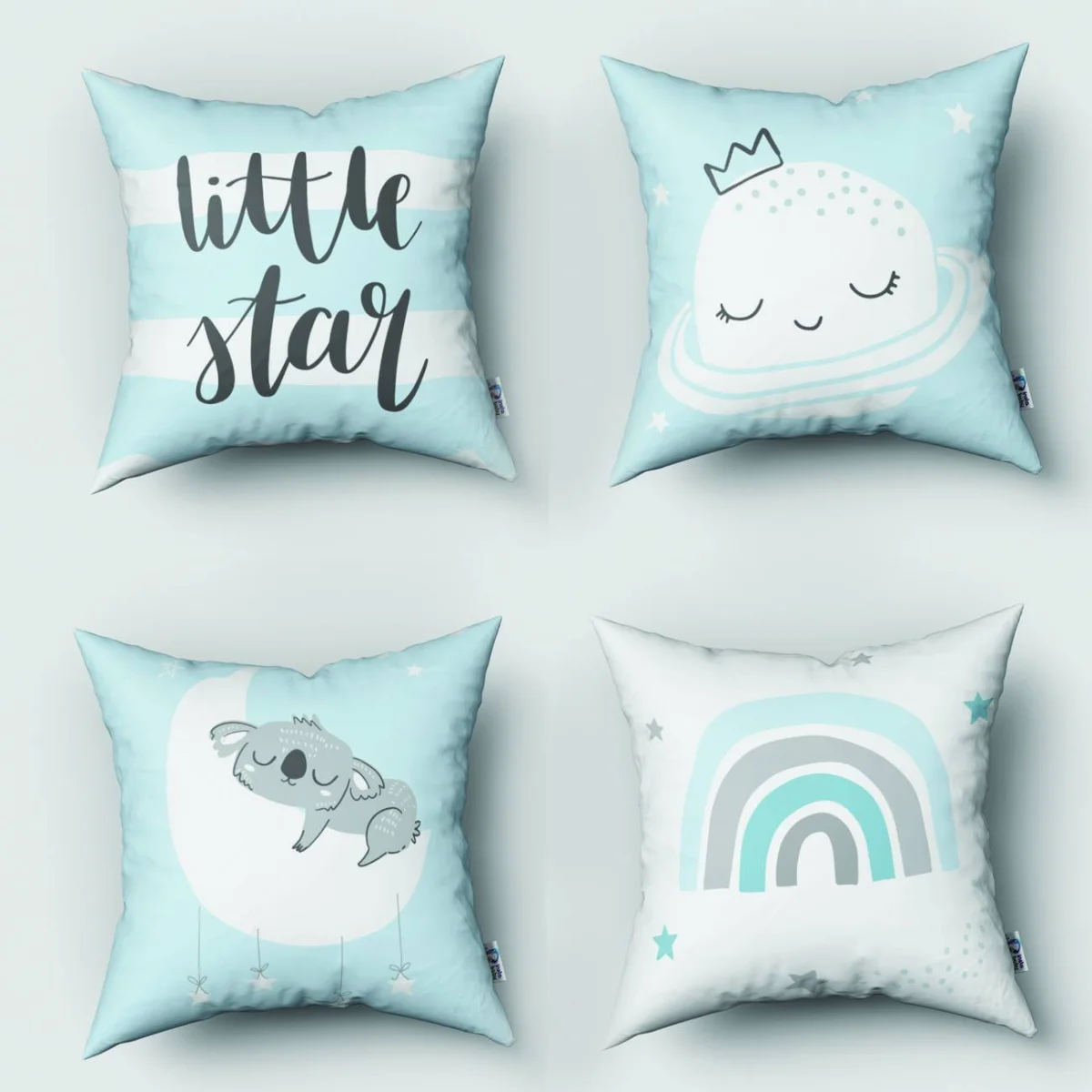 Özel Tasarım 4lü Kırlent | Bebek ve Çocuk Odası