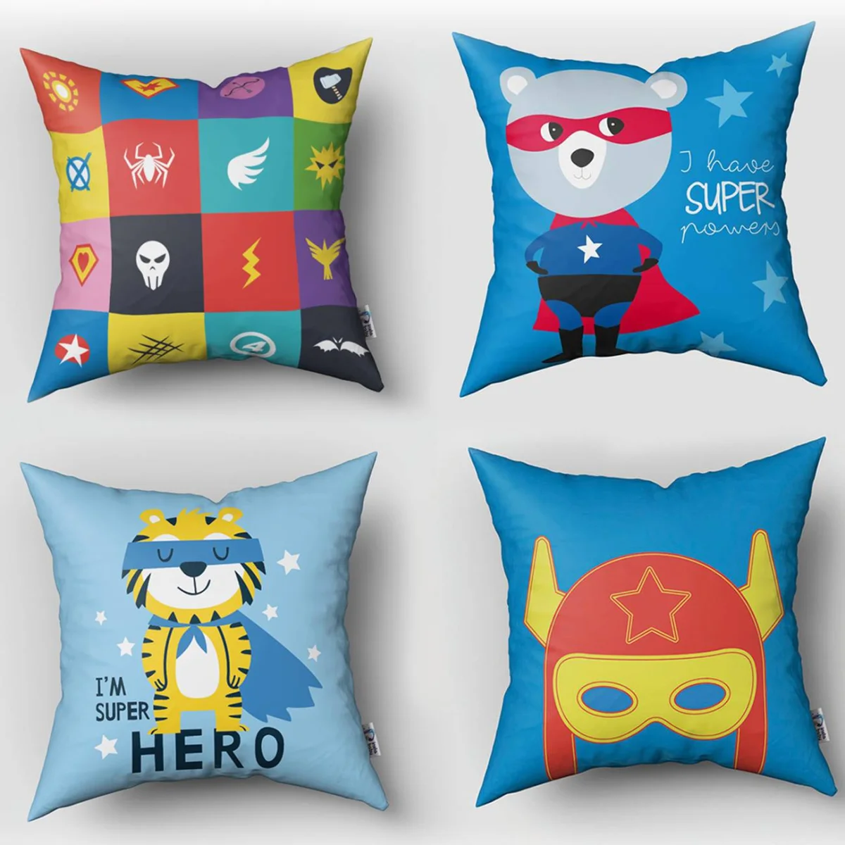 Özel Tasarım 4lü Kırlent | Bebek ve Çocuk Odası