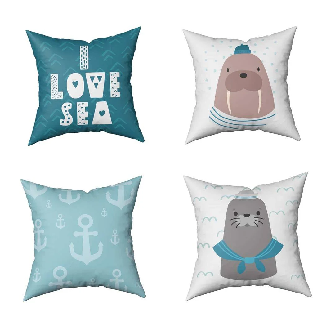 Özel Tasarım 4lü Kırlent | Bebek ve Çocuk Odası