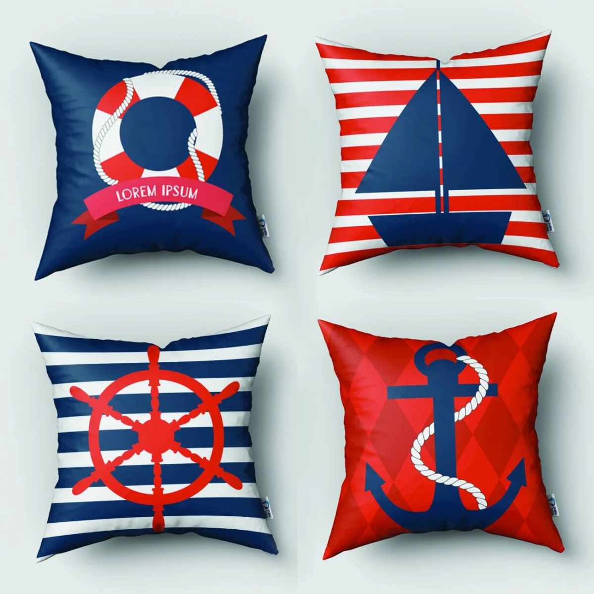 Özel Tasarım 4lü Kırlent | Bebek ve Çocuk Odası