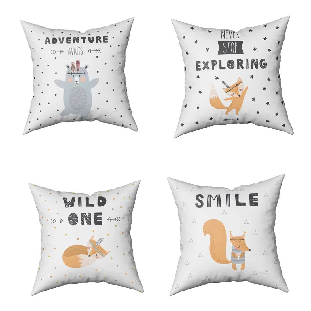 Özel Tasarım 4lü Kırlent | Bebek ve Çocuk Odası