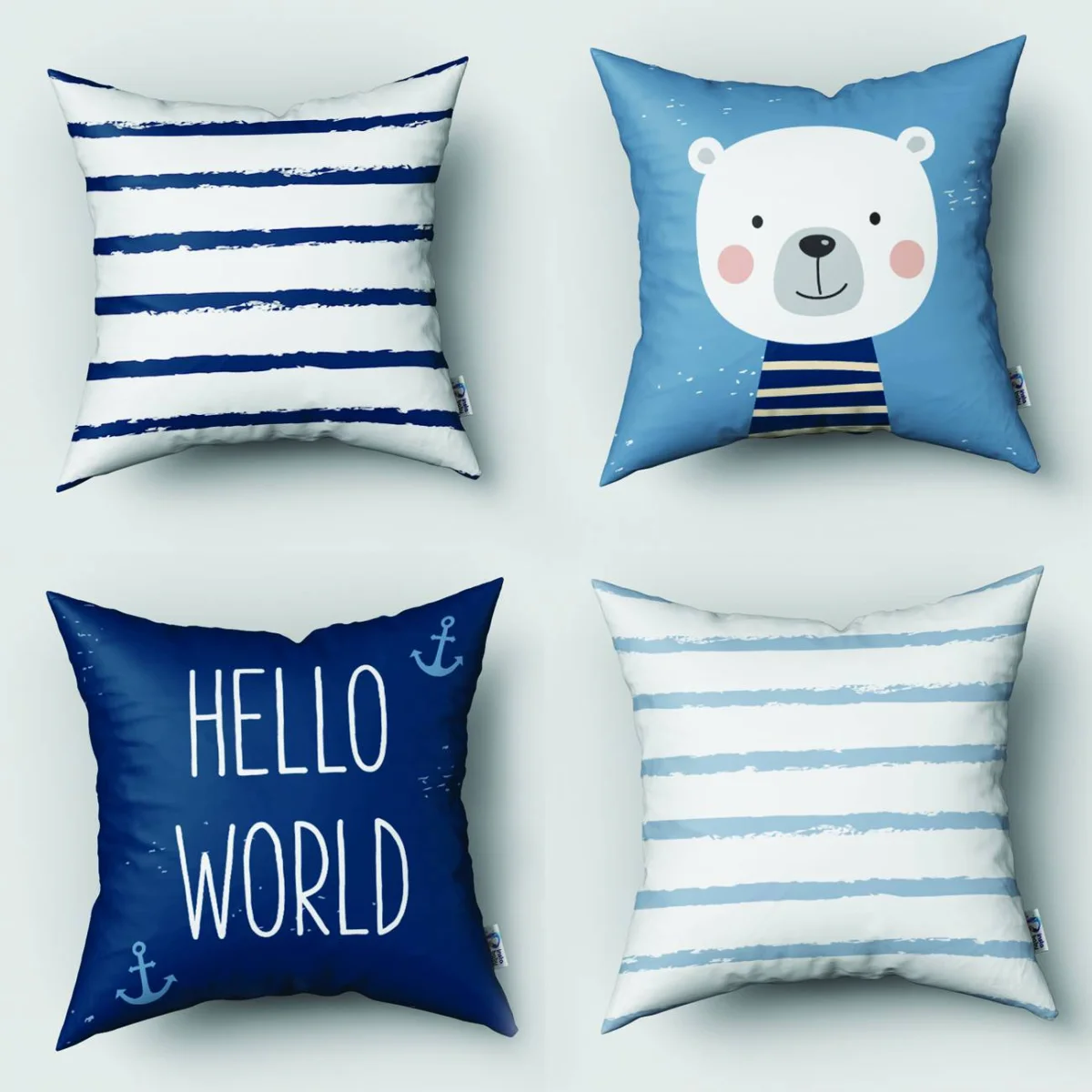 Özel Tasarım 4lü Kırlent | Bebek ve Çocuk Odası