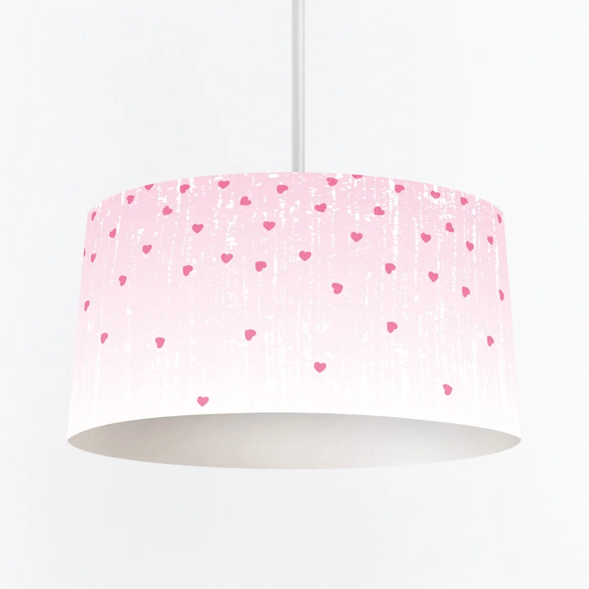 Kalpler Sarkıt Avize | Pembe Geçişli zemin, hafif yıpranmış doku Desenli