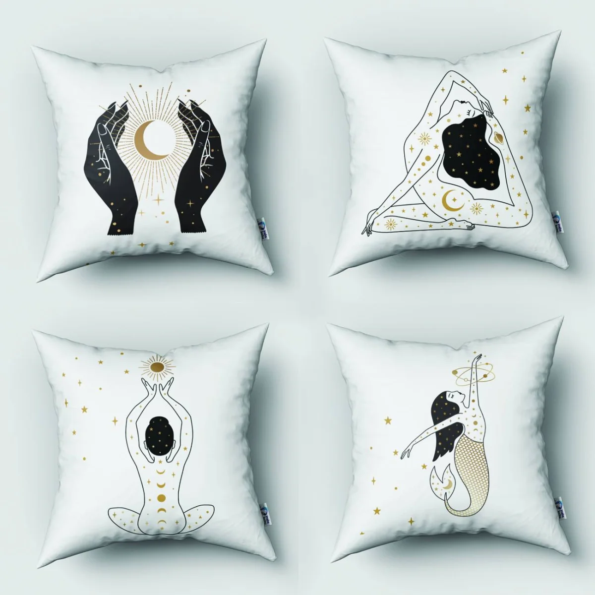 Özel Tasarım 4lü Kırlent | Bebek ve Çocuk Odası