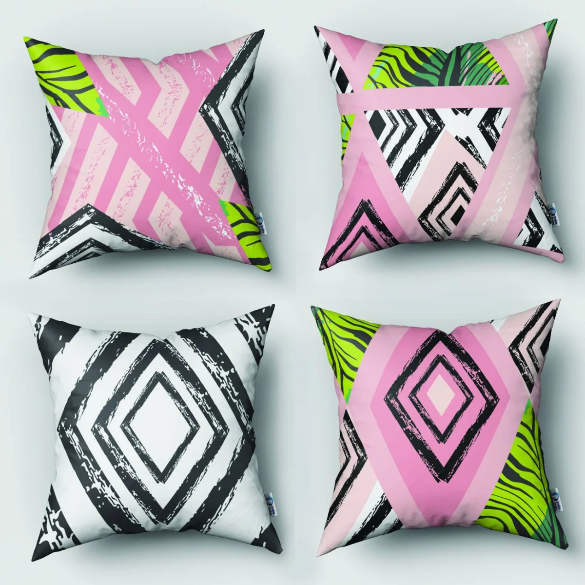 Özel Tasarım 4lü Kırlent | Bebek ve Çocuk Odası