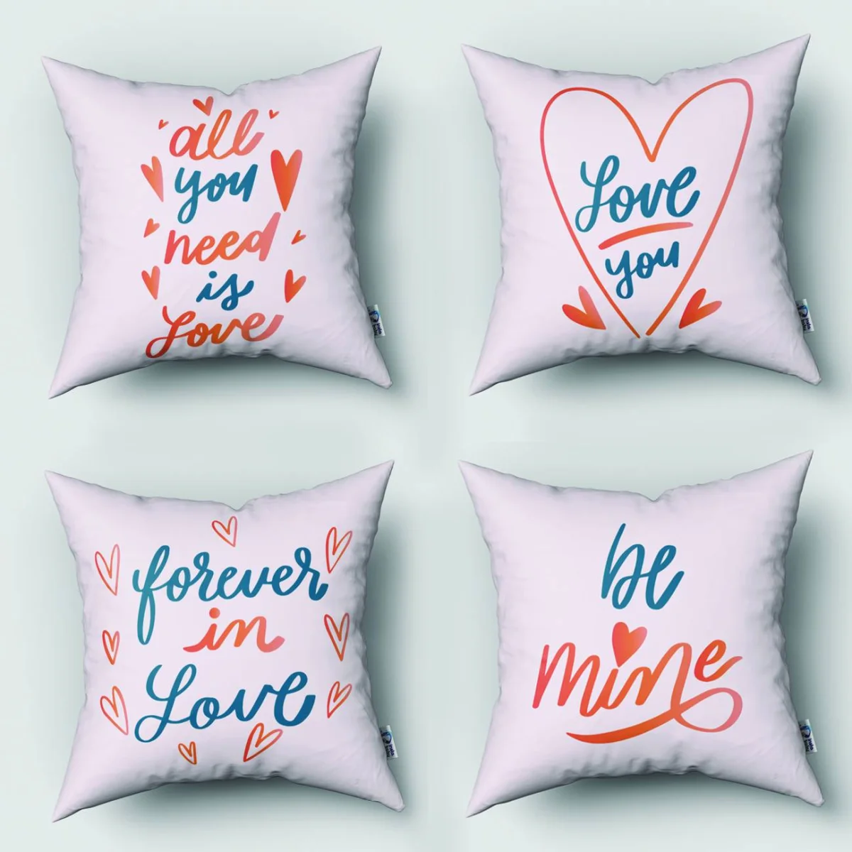 Özel Tasarım 4lü Kırlent | Bebek ve Çocuk Odası