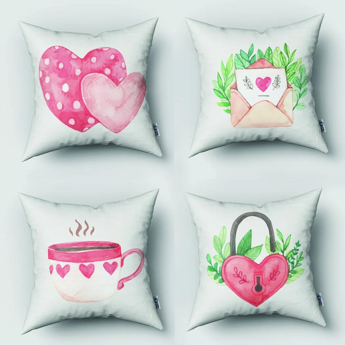 Özel Tasarım 4lü Kırlent | Bebek ve Çocuk Odası