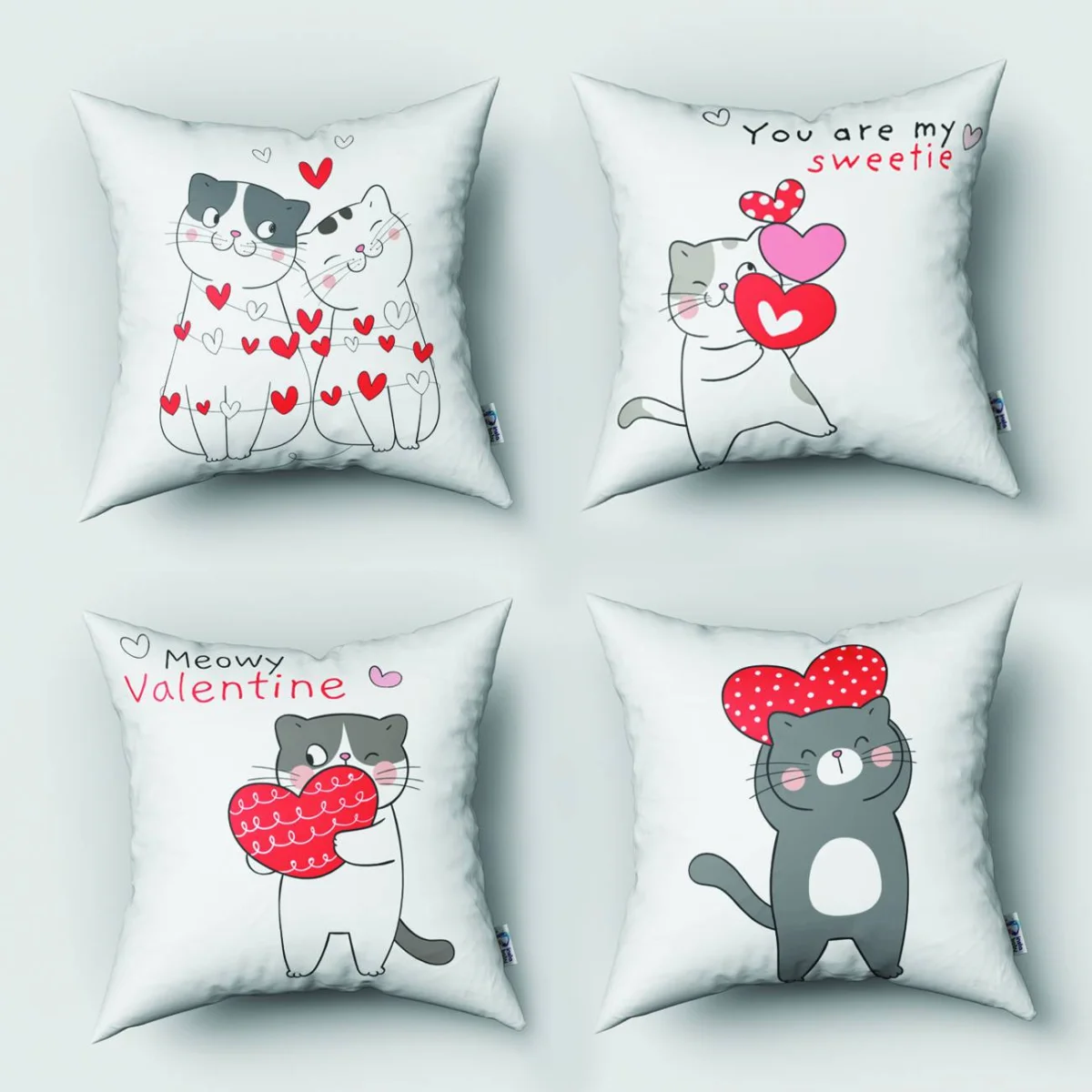 Özel Tasarım 4lü Kırlent | Bebek ve Çocuk Odası