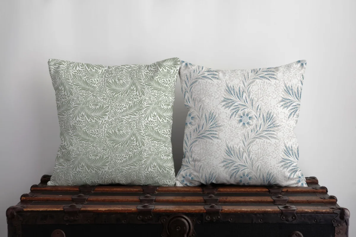 Unicorn İkili Kırlent | Pembe bulut, yıldız Desenli