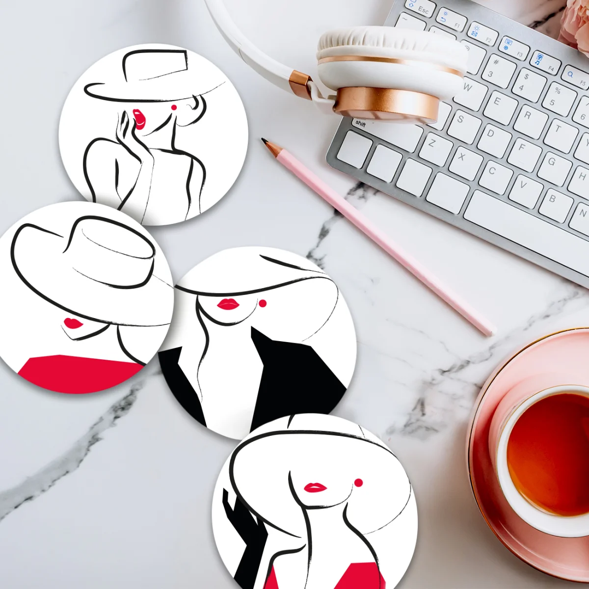 Özel Tasarım Bardak Altlığı | Bebek ve Çocuk Odası