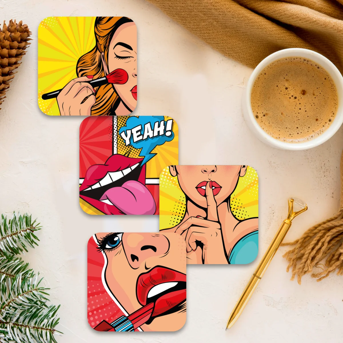 Özel Tasarım Bardak Altlığı | Bebek ve Çocuk Odası