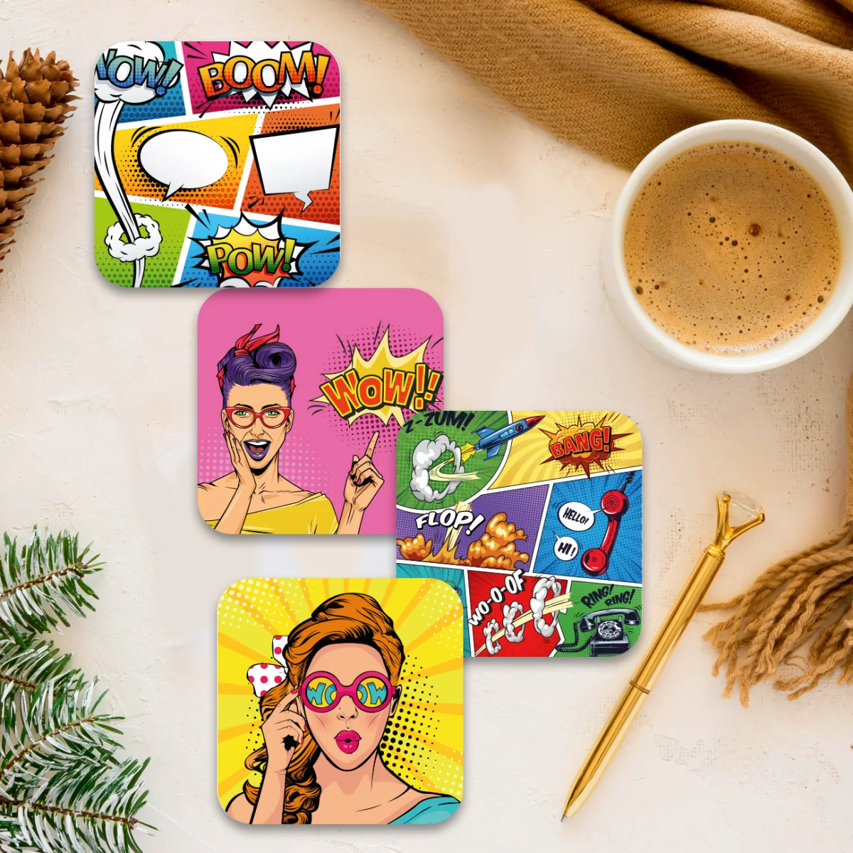 Özel Tasarım Bardak Altlığı | Bebek ve Çocuk Odası