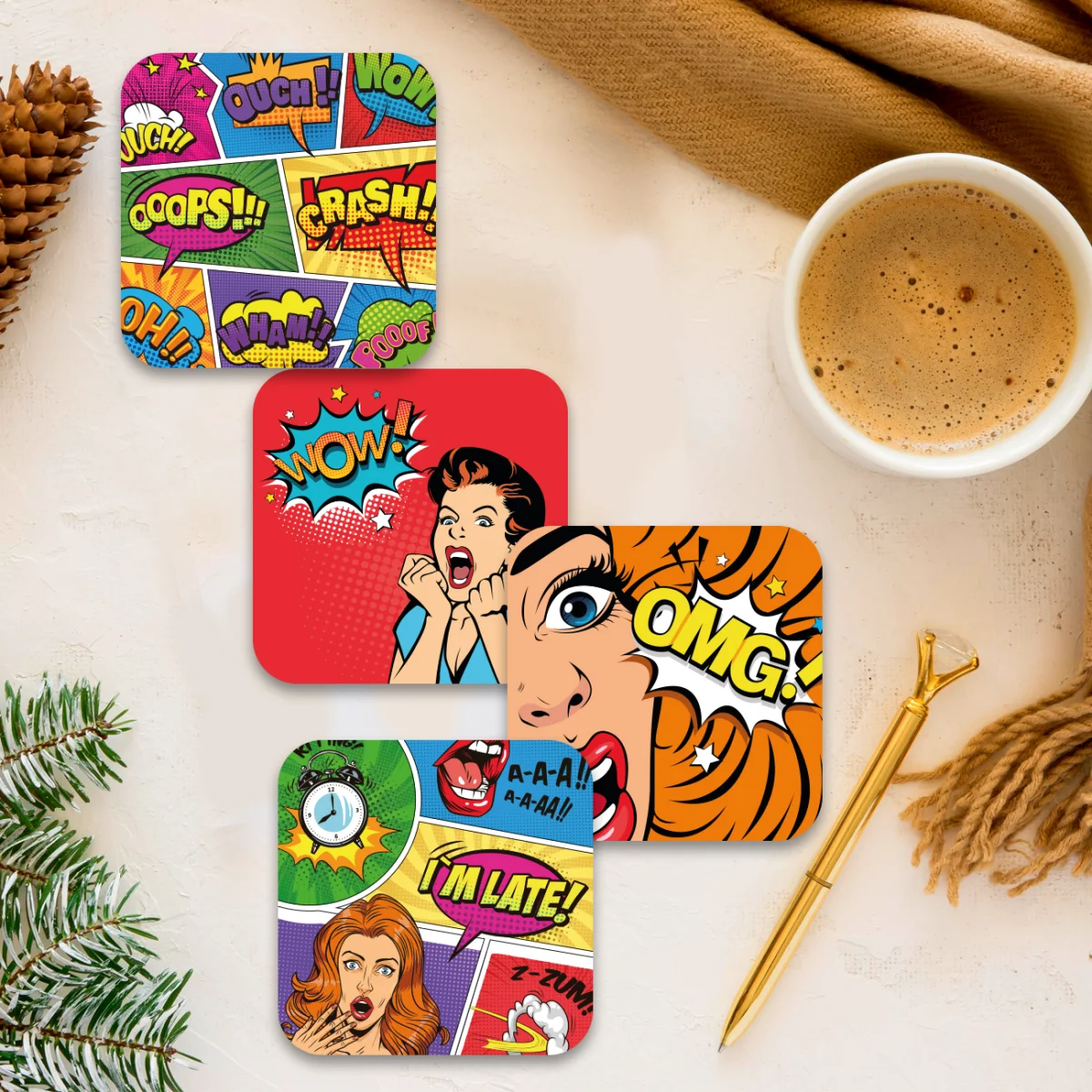 Özel Tasarım Bardak Altlığı | Bebek ve Çocuk Odası