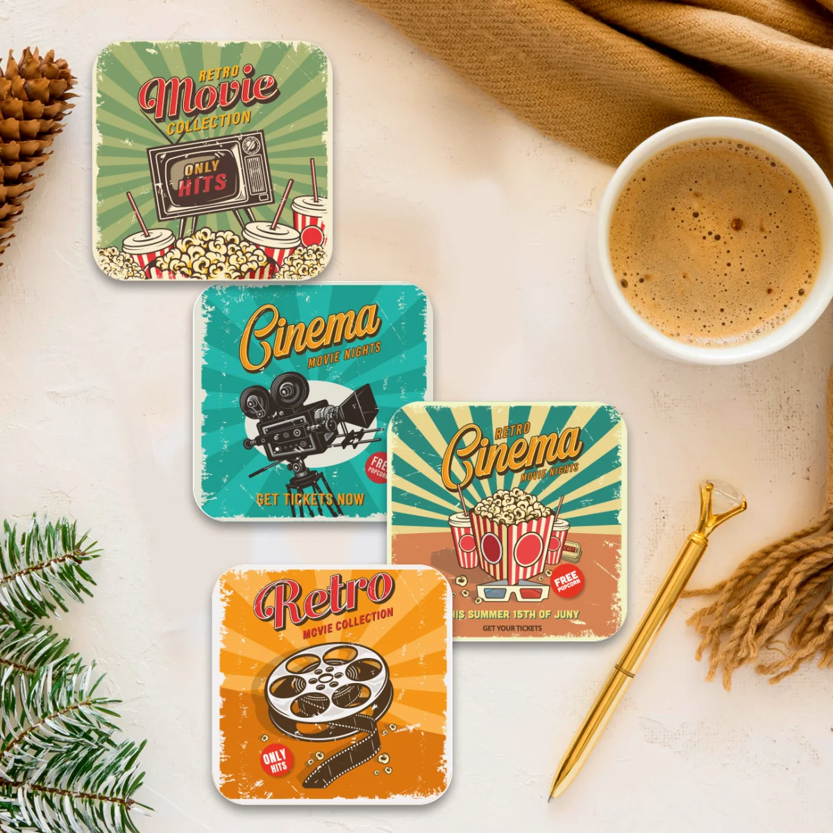 Özel Tasarım Bardak Altlığı | Bebek ve Çocuk Odası