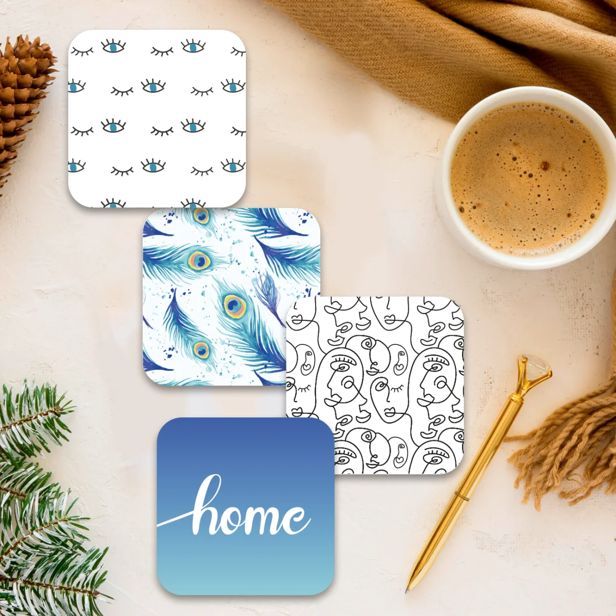 Özel Tasarım Bardak Altlığı | Bebek ve Çocuk Odası