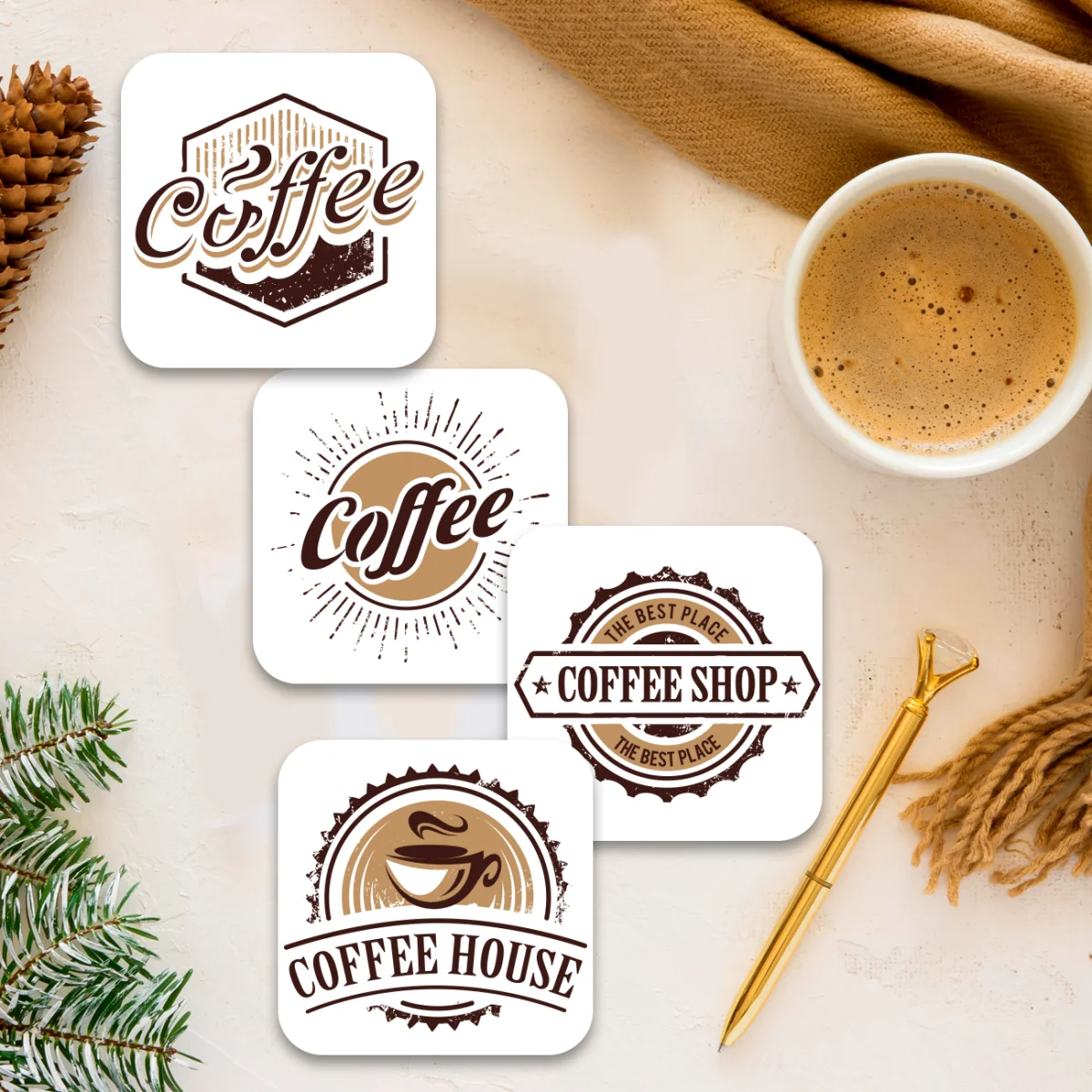 Özel Tasarım Bardak Altlığı | Bebek ve Çocuk Odası