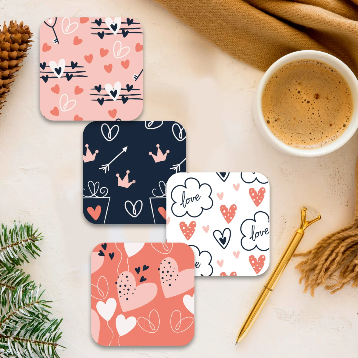 Özel Tasarım Bardak Altlığı | Bebek ve Çocuk Odası